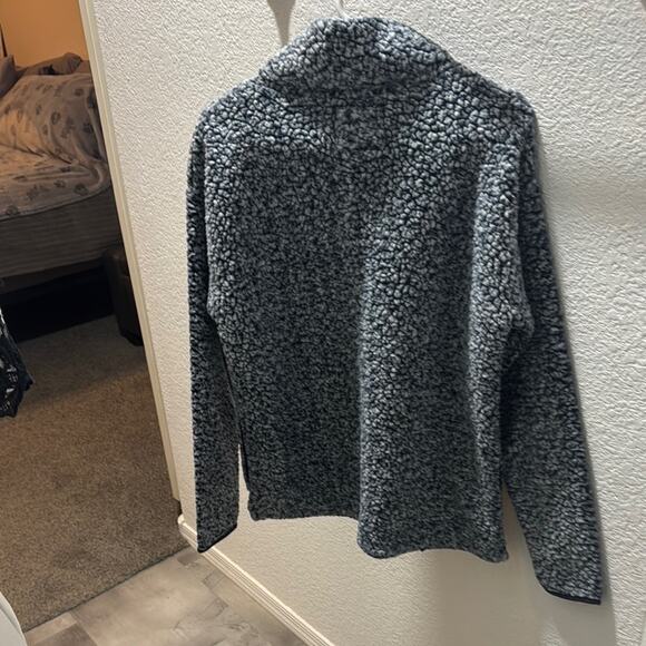 SO Women's Teddy Jacket - Black and White - Picture 2 of 3